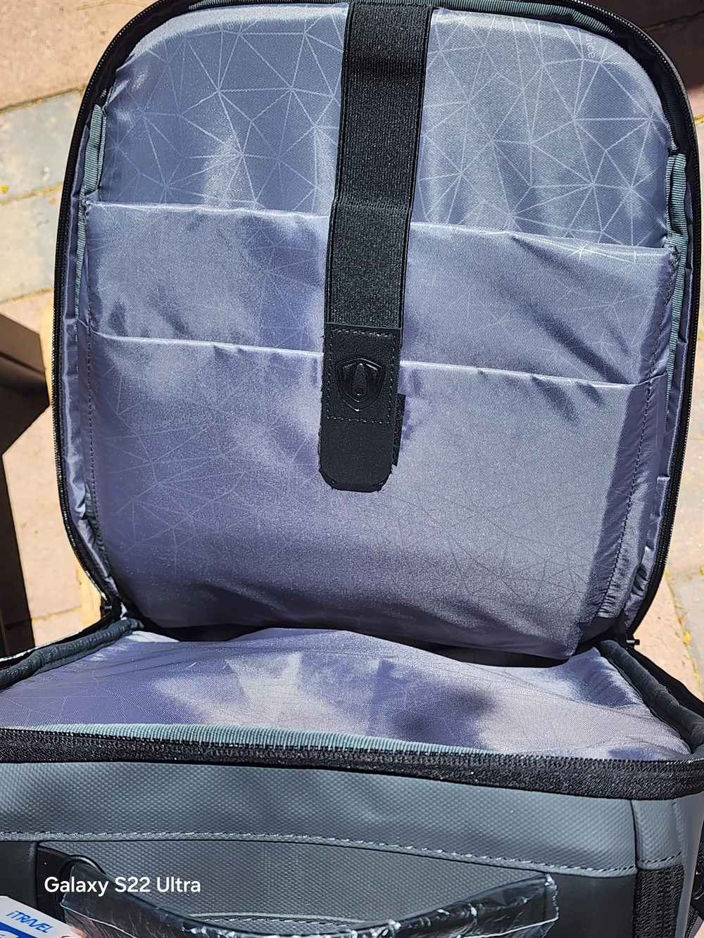 Traveler Choice Gray Breenon Unisex Multi-Compartment Spacious Travel Backpack